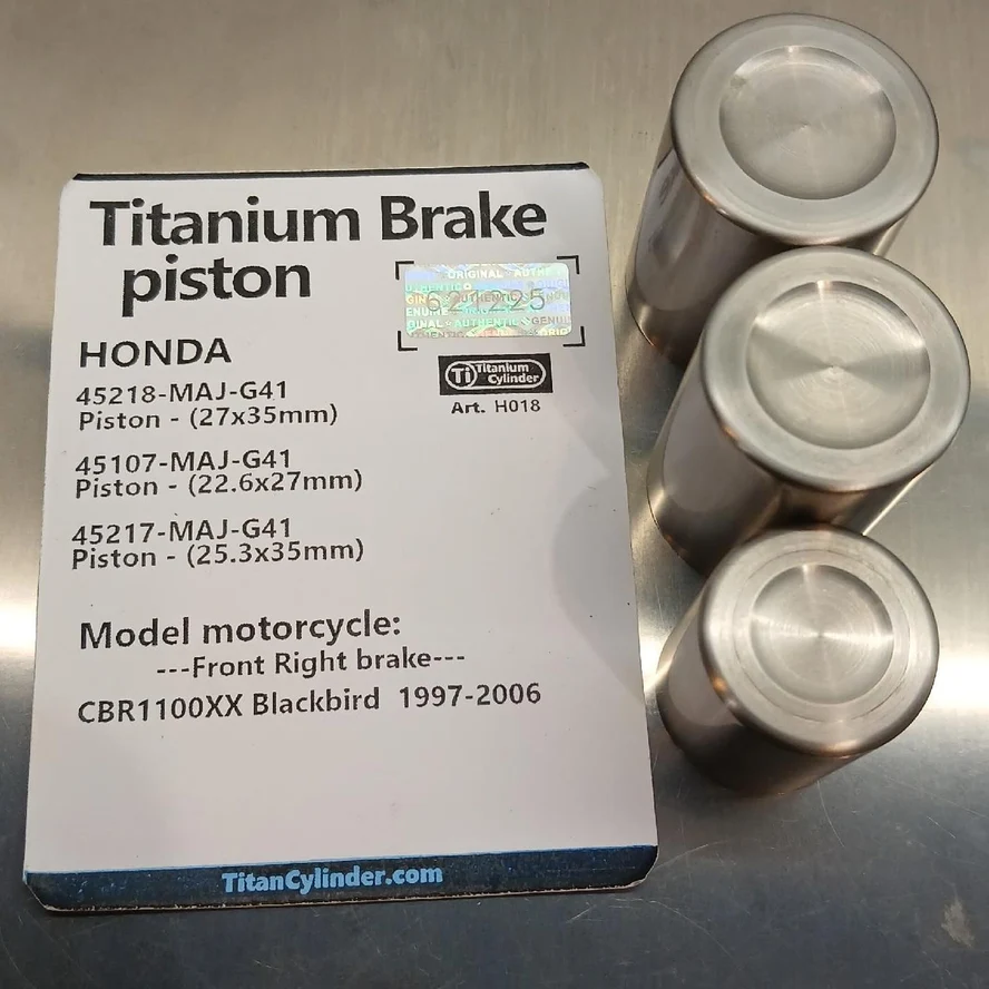 Honda 45218-MAJ-G41 (27x35mm), 45107-MAJ-G41  (22.6x27mm), 45217-MAJ-G41 (25.3x35mm) CBR1100XX