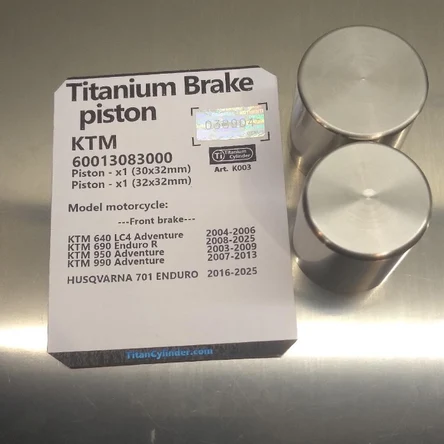 KTM  60013083000   (30x32mm),(32x32mm) Титановые тормозные поршни, KTM690, KTM640, KTM950, KTM990