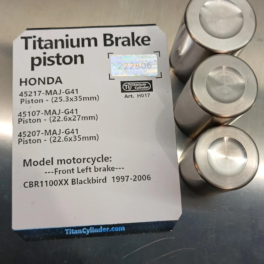 Honda 45217-MAJ-G41 (25.3x35mm), 45107-MAJ-G41 (22.6x27mm), 45207-MAJ-G41 (22.6x35mm)
