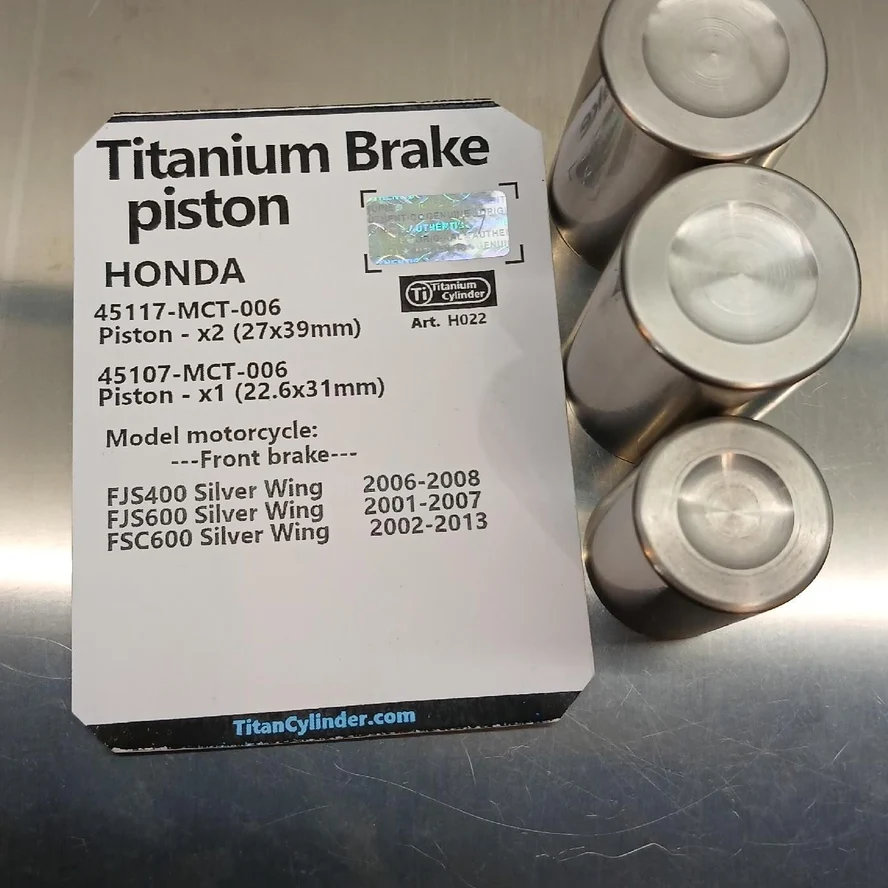 Honda 45117-MCT-006 (27x39mm), 45107-MCT-006 (22.6x31mm)