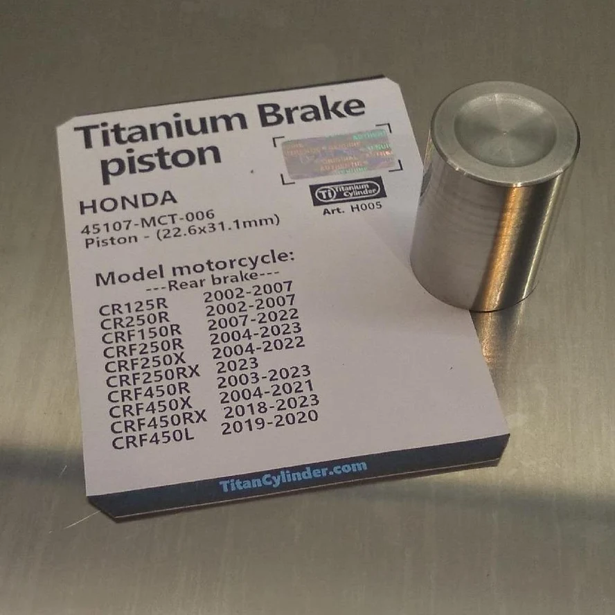 Honda 45107-MCT-006 (22.6x31.1mm), CR125 CR250 CRF250 CRF450