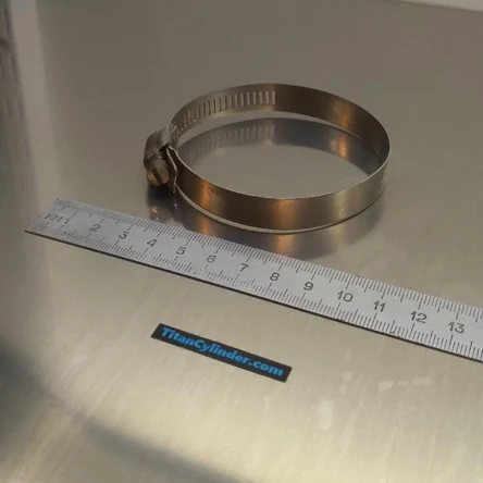 Титановый хомут 40-75mm (Карбюратор/фильтр бокс)